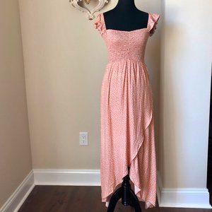 Tiare Hawaii Hi Low Maxi Dress EUC